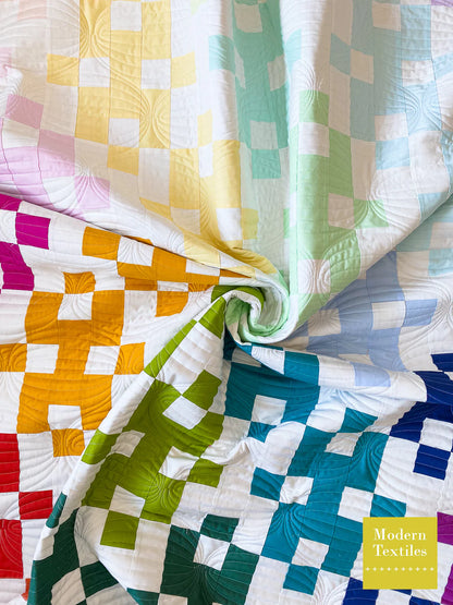 Modern Textiles | Diamond Plate Quilt Pattern