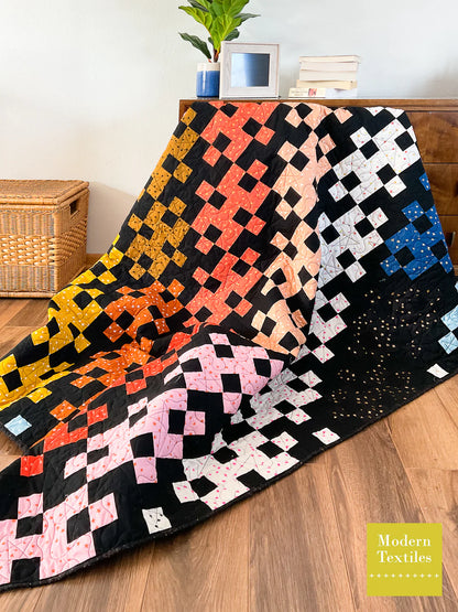Modern Textiles | Diamond Plate Quilt Pattern
