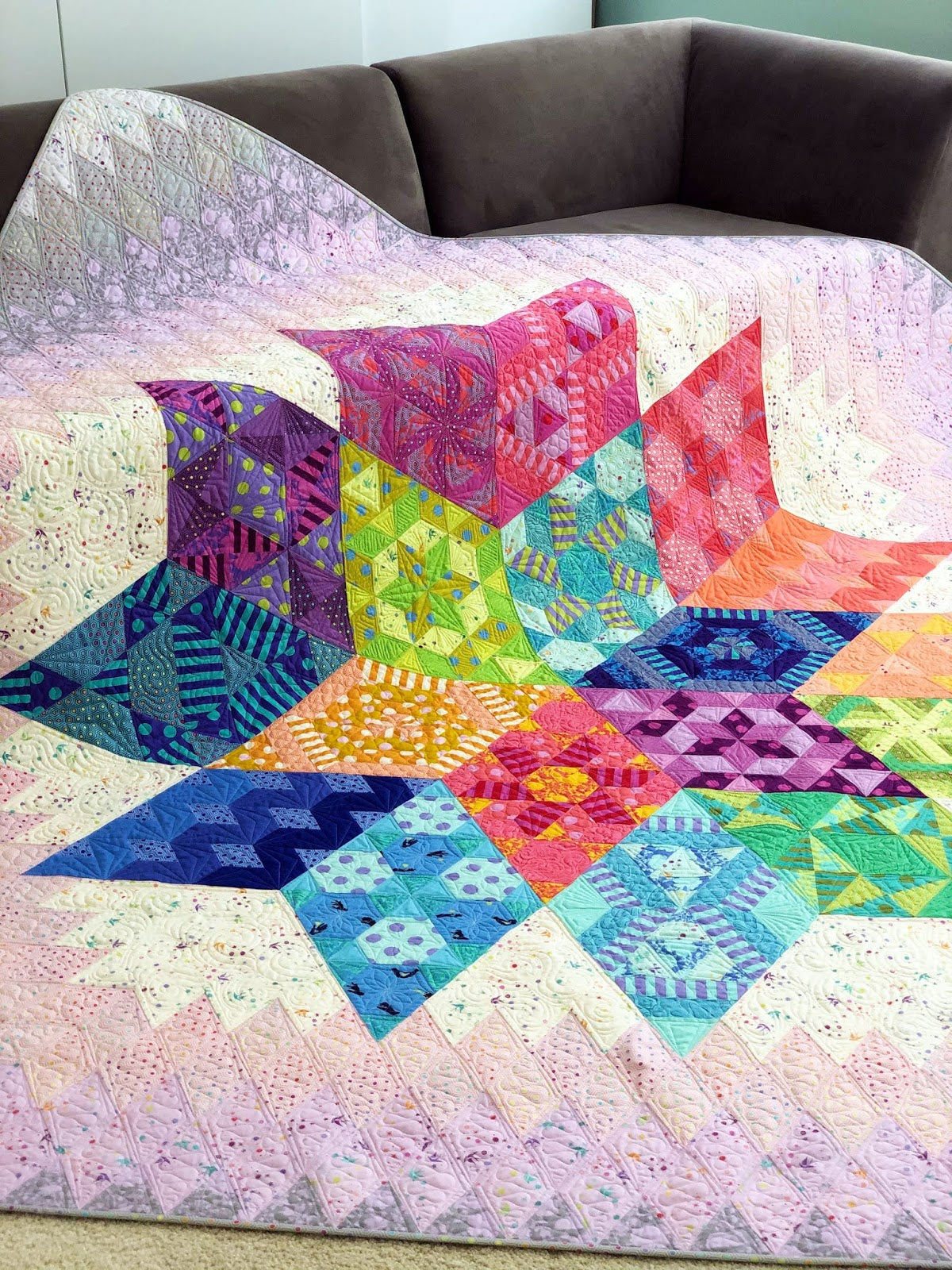 Nebula | Block of the Month Quilt Pattern