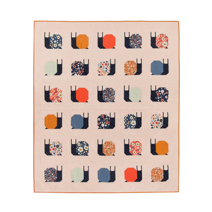 Pen & Paper Patterns | Garden Snails Quilt