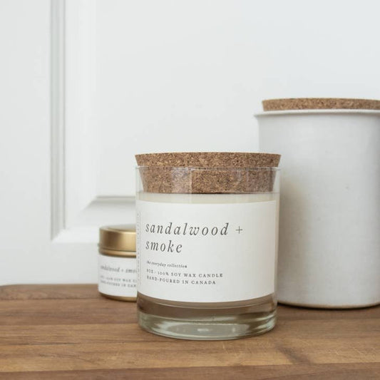 Sandalwood + Smoke | Candle by Luminary Classics